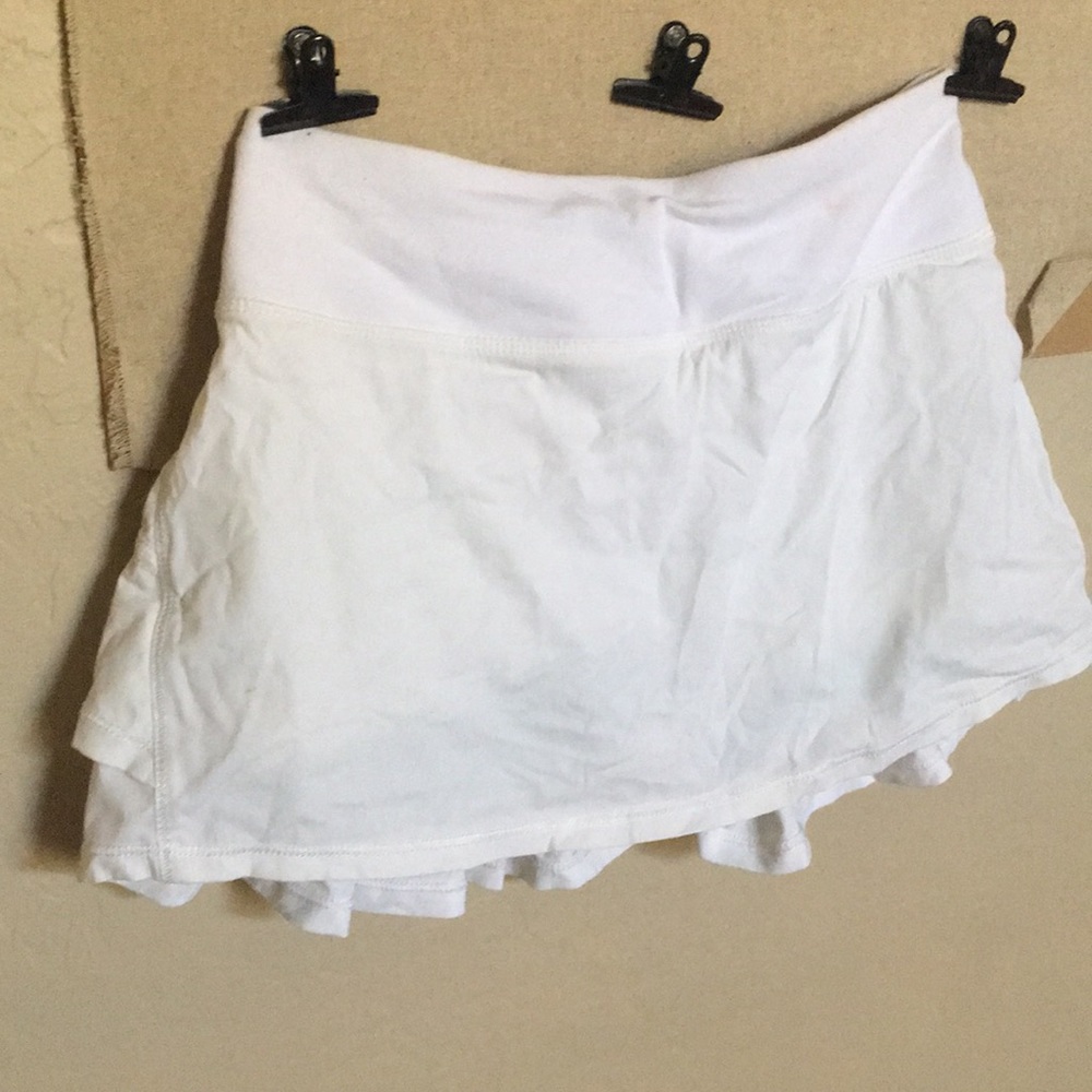 Ivivva White Tennis Skirt